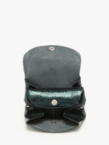 Portemonnee Le Gustave Minuit Leder Paul marius Groen minuit GUSTAMIN-vue-porte